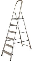 ALVE Scară aluminiu Alverosal 1x6 trepte max. 120kg (2916)