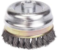 Lessmann Perie sârmă cupă Lessmann Ø100mm, sârmă dură de oțel (486.217.HB)