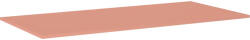 Jungborn Blat lavoar baie marmură compactă Terra Pink mat 100, 8x46 cm Jungborn (168820)