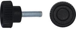 Dresselhaus Șuruburi metrice randalinate Dresselhaus 8x20 mm oțel & plastic negru, 20 bucăți, pentru înfiletare manuală (0/4976/705/8/20/17)