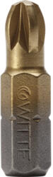 WITTE Biți șurubelniță cruce Witte Titan 1/4 PZ3 25mm, pachet 2 bucăți (266633000)