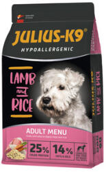 Julius-K9 Hrană uscată pentru câini JULIUS-K9 Adult Hypoallergenic cu miel și orez 3 kg (12371761)