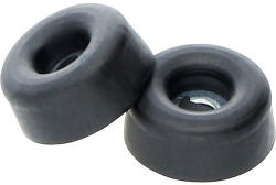 Tarrox Opritor ușă fix Tarrox Ø20x10 mm, plastic negru, pachet 4 bucăți (5856)