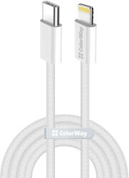 ColorWay Cablu Type-C la Lightning, 27W, 1m - ColorWay (CW-CBPDCL061-GR) - Gray (KF2347562)