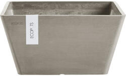 Ecopots Ghiveci Ecopots Berlin plastic 31x31x15, 5 cm maro-gri (SBL.31.TA)