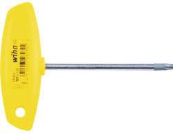 Wiha Cheie tip T cu torx T27 Wiha 132 mm, crom-vanadiu, mâner plastic (28230) Cheie torx