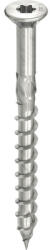 HECO Șuruburi pentru lemn de terasă Heco Topix-Plus 5x70 mm oțel inox A2, 200 bucăți, filet parțial (61777)
