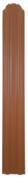 SMART Șipcă metalică gard Bravo 1500x90x0, 60 mm cărămiziu semi-mat RAL 8004 (J18004HI315)