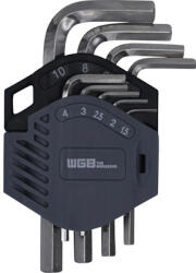 WGB Set chei hexagonale WGB scurte 1, 5-10 mm, 9 piese (63200916) Cheie imbus