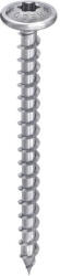 HECO Șuruburi pentru lemn cu cap bombat Torx Heco Topix-Plus 8x50 mm oțel zincat albastru, 100 bucăți, sistem GripFit (61230)