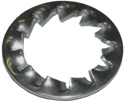 Dresselhaus Șaibe dințate crestate interior Dresselhaus 3, 2mm DIN6798 oțel zincat, 100 bucăți (0/1667/001/3/51)
