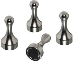 Industrial Magnet de organizare Industrial cu mâner 18mm, set 4 bucăți (35204.HB)
