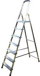 ALVE Scară aluminiu Alverosal 1x7 trepte max. 120kg (2917)
