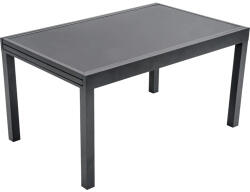 Garden Place Masă grădină Garden Place Eve extensibilă 75x90x140/280 cm negru/gri (FDS3554B)