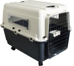 Karlie Cușcă transport câini și pisici Karlie Nommand L 81x56x59 cm gri-alb (513773)