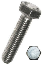 Dresselhaus Șuruburi metrice cu cap hexagonal Dresselhaus 10x80 mm DIN933 oțel inox A2, 25 bucăți (0/3365/000/ 10,0/ 80/  /76)