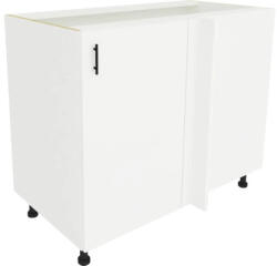 haaus Corp inferior de colț bucătărie Karo 98 cm, 1 ușă, alb (917128)
