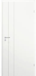 CLASSEN Foaie de ușă Classen Linea 2.5 alb MDF 203, 5x84, 4 cm dreapta (10006)