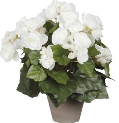Mica Floare artificială begonie MICA alb (977508)