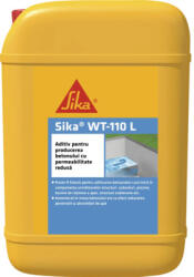 Sika Aditiv Sika WT 110 L RO pentru producerea betonului cu permeabilitate redusă 30 kg alb (596553)