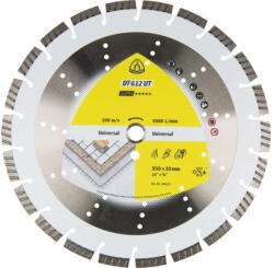 Klingspor Disc diamantat universal Klingspor DT 612 UT SUPRA Ø350x3x20 mm (340227)
