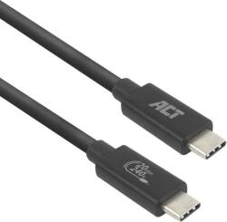 ACT Кабел USB-C - USB-C, 2 м / USB4, 20Gbps, 240W, сертифициран USB-IF (EWENT-ACT-CAB-AC7432) - cybertrade