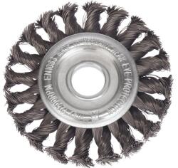 Lessmann Perie sârmă rotundă Lessmann Ø115mm, sârmă dură de oțel (472.211.HB)