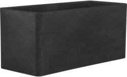 Geli Jardinieră Geli Cube plastic 60x25x26 cm antracit (17606038)