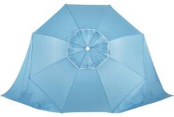 Garden Place Umbrelă plajă cu pereți laterali Garden Place Ø 200 cm 190 g/m2 poliester albastru (KUS0213U)