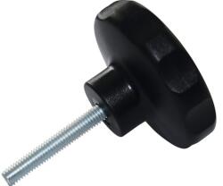 Dresselhaus Șuruburi metrice Dresselhaus 6x38 mm Ø55mm oțel & plastic negru, 20 bucăți, pentru înfiletare manuală (0/4984/705/6X38/17)