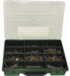 Dresselhaus Set șuruburi pentru lemn cu cap înecat Torx Dresselhaus JD-Plus oțel zincat galben, 1145 piese (0/4499/000/ 1203/ / /06)
