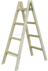 ALVE Scară dublă din lemn Alverosal 2x4 trepte max. 100kg (40015000)