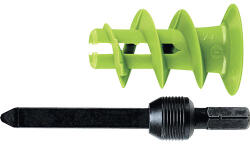 Fischer Befestigungssysteme Dibluri plastic autoforante fără șurub Fischer GK Green, 90 bucăți, pentru gipscarton, incl. unealtă de montaj (524868)