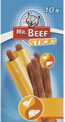 Mr. Beef Snack pentru pisici MR. BEEF sticks-uri cu pasăre și ficat 10 buc (1000933)