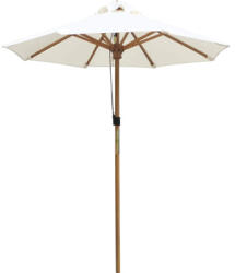 Garden Place Umbrelă terasă Garden Place Ø 180 cm H 235 cm lemn/ poliester bej (UMB1.8)