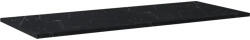 Jungborn Blat lavoar baie marmură compactă Marquina negru mat 121x46 cm Jungborn (167483)