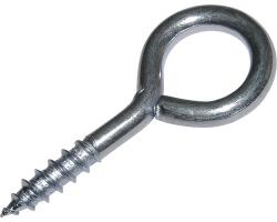 Dresselhaus Șuruburi pentru lemn cu ochi Dresselhaus 12x25 mm oțel zincat, 50 bucăți (0/4220/001/25,0X12/75)