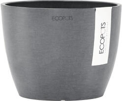 Ecopots Ghiveci Ecopots Stockholm plastic Ø 16 cm H 12, 5 cm gri (STH.16.GR)