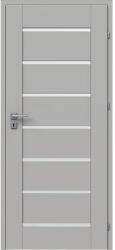 CLASSEN Foaie de ușă Classen Greco 3 gri mat MDF 203, 5x84, 4 cm dreapta (10071)