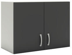 haaus Corp superior bucătărie pentru hotă 60 cm, 2 uși, alb/antracit (912765)