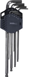 WGB Set chei hexagonale WGB cu cap sferic 1, 5-10 mm, 9 piese (63280096) Cheie imbus
