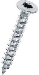 Alberts Șuruburi pentru lemn cu cap înecat Torx Alberts Mini-Fix 3, 5x25 mm, oțel inoxidabil, 16 bucăți (338787)