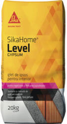 Sika Glet de ipsos Sika Home pentru egalizare și finisare suprafețe la interior 20 kg alb (472191)