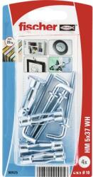 Fischer Befestigungssysteme Ancore metalice cu cârlig Fischer HM Ø10x37 mm, filet metric M5, 4 bucăți, pentru perete fals (90925)