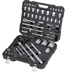 WGB Trusă chei tubulare WGB 1/4" + 1/2" + 3/4", 54 piese, crom-vanadiu (639800003) Trusa unelte