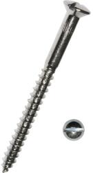 Dresselhaus Șuruburi pentru lemn cu cap semibombat drept Dresselhaus 4x40 mm DIN95 oțel zincat, 200 bucăți (0/0500/001/ 4,0/ 40/ /02)