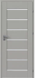 CLASSEN Foaie de ușă Classen Greco 3 gri mat MDF 203, 5x74, 4 cm dreapta (10070)