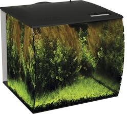 Hagen Set acvariu Fluval Flex 57 l cu iluminare LED, filtru, pompă, fără dulap inferior inclus, negru (15007)