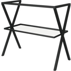 Savini Cadru suport blat lavoar baie 80x70 cm metal negru Savini Idea (2631)