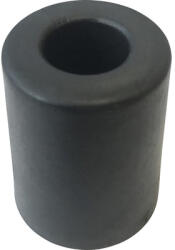 Tarrox Opritor de ușă fix cu prindere în podea Tarrox Ø40x50mm plastic, negru (5885)